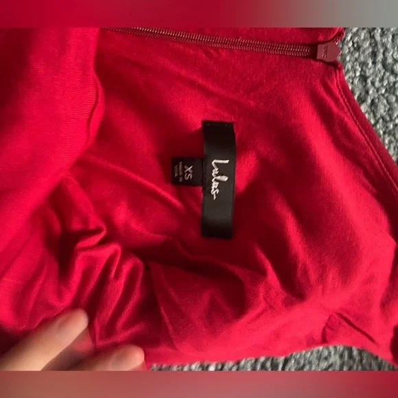 Lulus Iconic Moment Red Bodycon Midi Dress - Picture 5 of 5